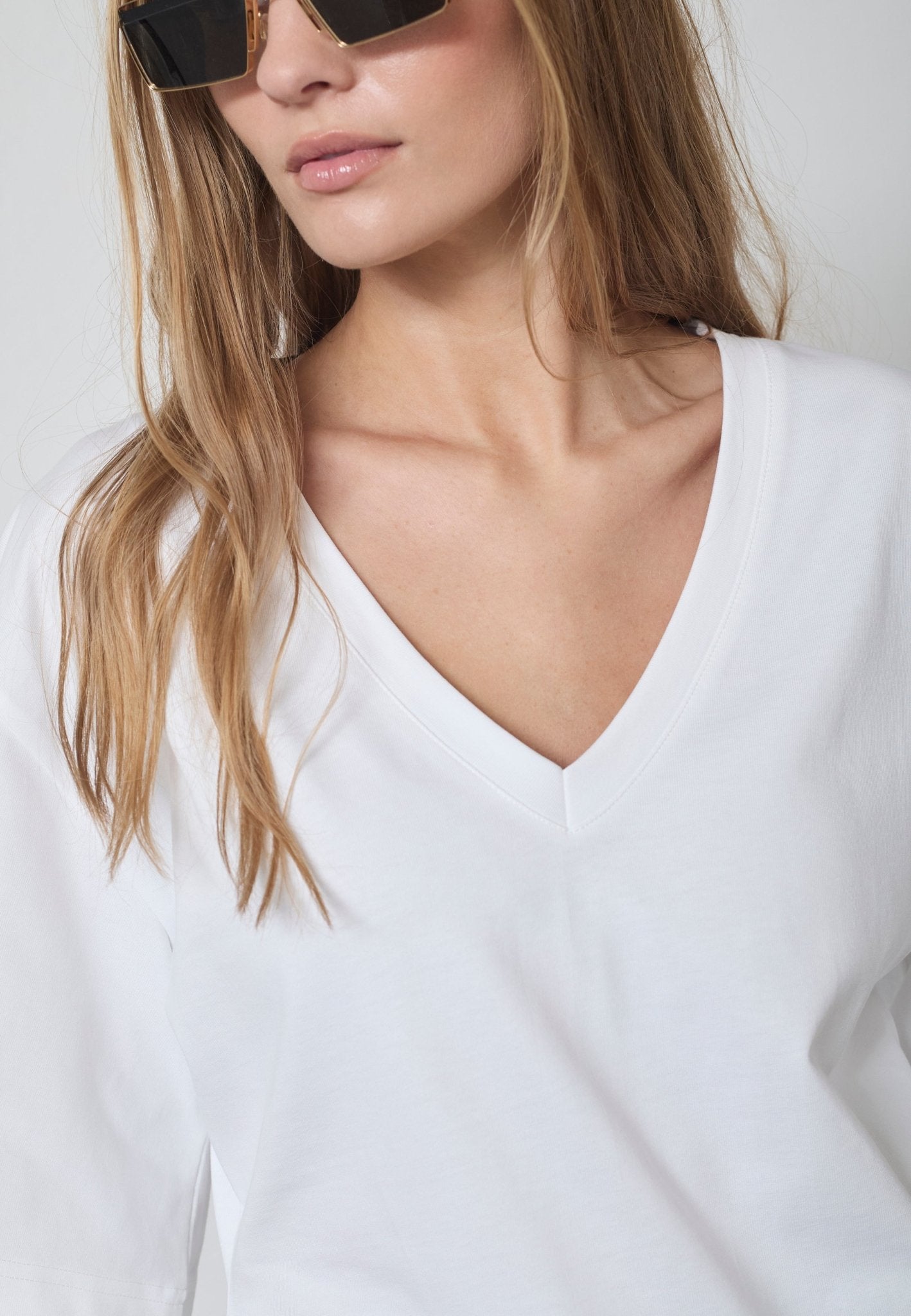 ZengaCC Tee V - Neck - White - Co'couture